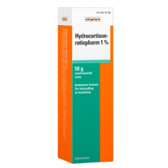 HYDROCORTISON-RATIOPHARM emulsiovoide 1 % 50 g