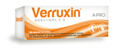 Verruxin geeli tuubi display